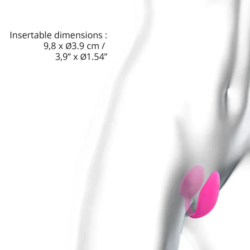 Œuf Vibrant Double Stimulation - Love to Love Wonderlove | Stimule le point G & Clitoris Love to love Sensations plus