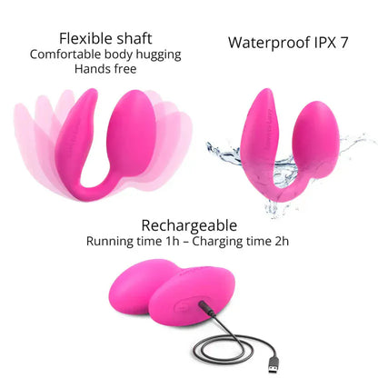 Œuf Vibrant Double Stimulation - Love to Love Wonderlove | Stimule le point G & Clitoris Love to love Sensations plus