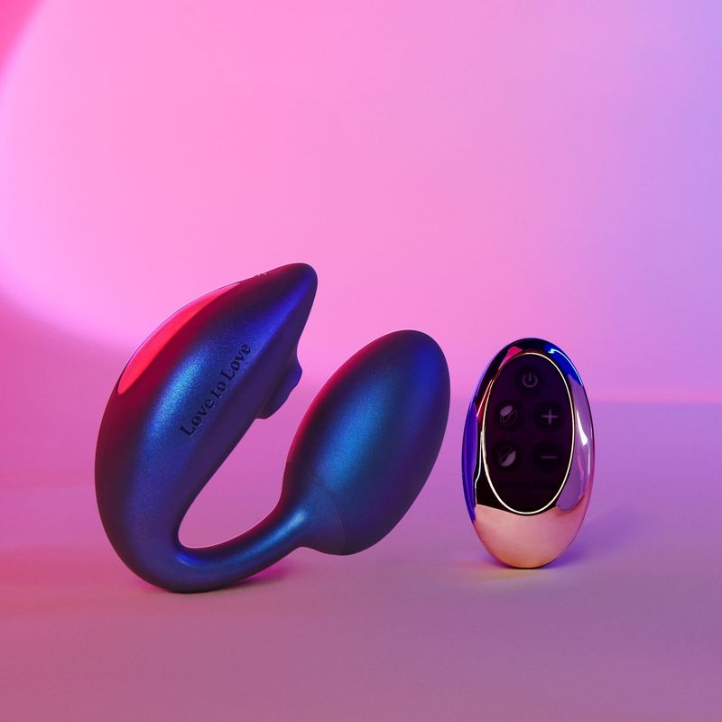 Œuf Vibrant Double Stimulations & Flapping - Love to Love | Wonderlover Love to Love Sensations plus