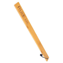 Paddle BDSM - “Teach Me / Rule Me” Bambou 40 cm | Fessées Précises & Intenses FetishTentation Sensations plus