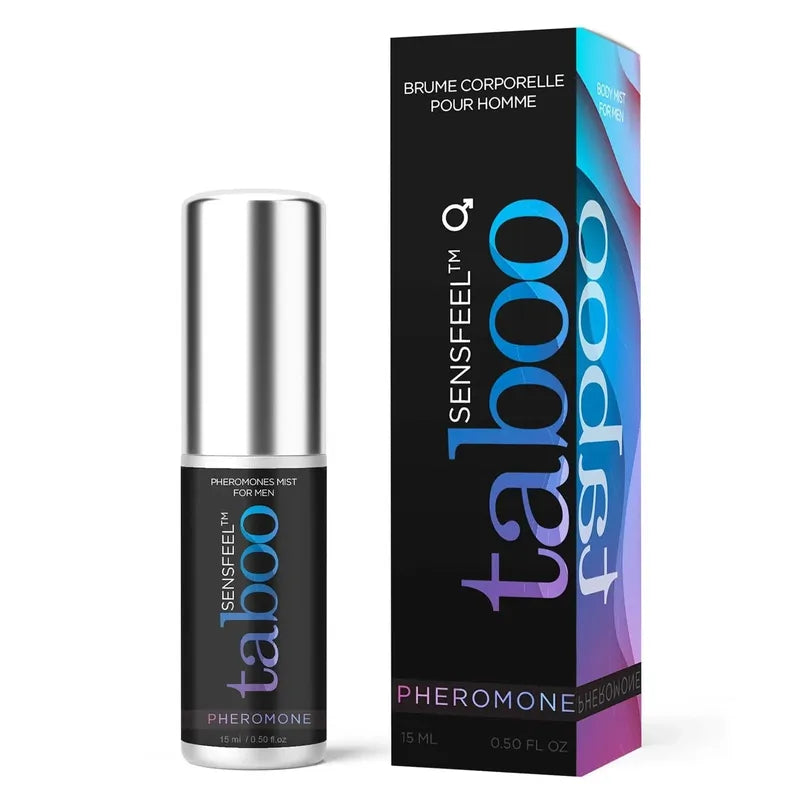 Parfum Aphrodisiaque Homme - Taboo Phéromone |  Brume d'Attraction Masculine Naturelle Ruf - Parfum Sensations plus