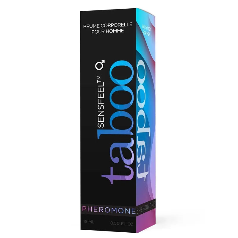 Parfum Aphrodisiaque Homme - Taboo Phéromone |  Brume d'Attraction Masculine Naturelle Ruf - Parfum Sensations plus