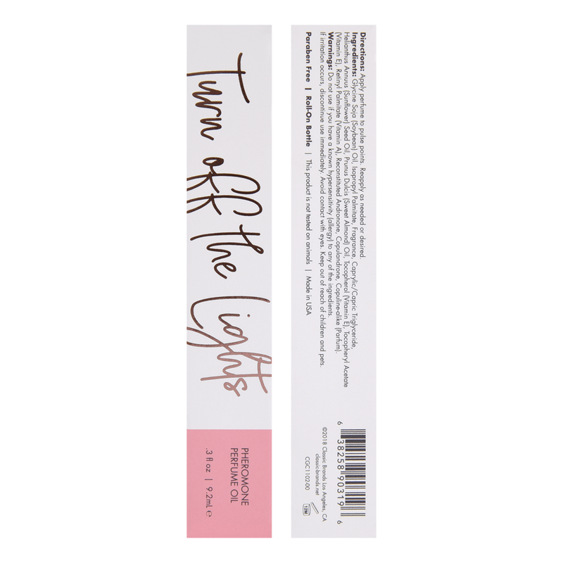 Parfum aux Phéromones - CG - Huile de parfum aux phéromones 0.3oz CG Sensations plus