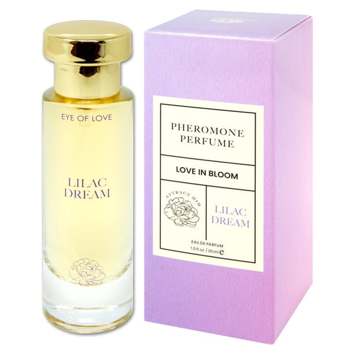 Parfum aux phéromones femme - Bloom Lilac Dream | Séduction pour la soirée Eye of Love Sensations plus