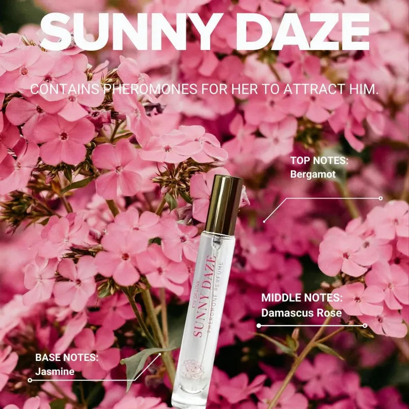 Parfum aux phéromones femme - Bloom Sunny Daz | Charme & Confiance Eye of Love Sensations plus