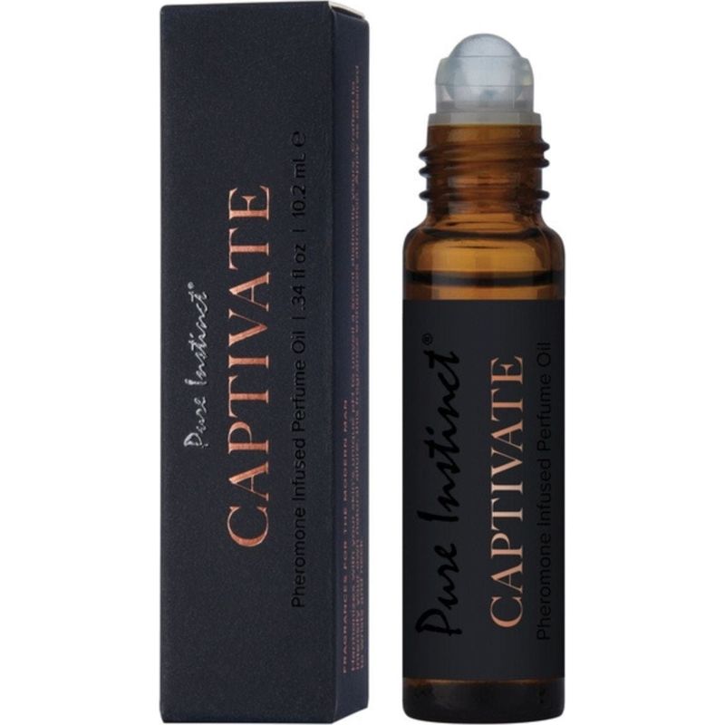 Parfum aux phéromones - Pure Instinct - Captivate Infusé Aux Huiles de Phéromones Pure instinct Sensations plus
