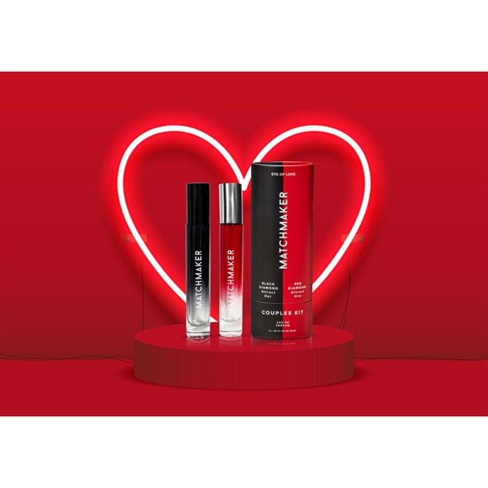 Parfum Phéromones - Eye of Love  - Matchmaker Black Diamond Duo Couple Kit Eye of Love Sensations plus