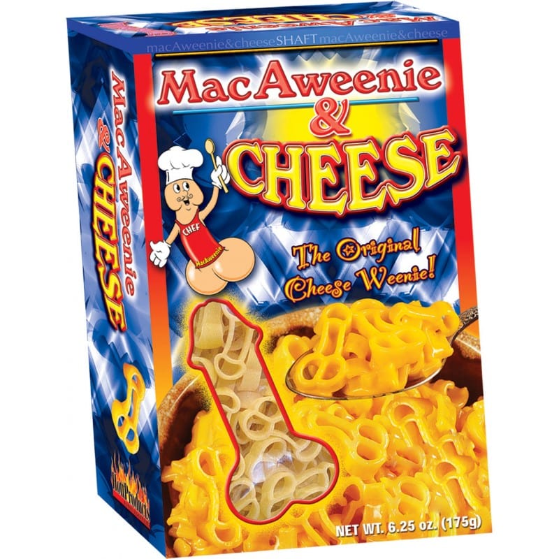 Pâte Alimentaire Humoristique - Hott Product - MacAweenie & Cheese Sensations Plus Sensations plus