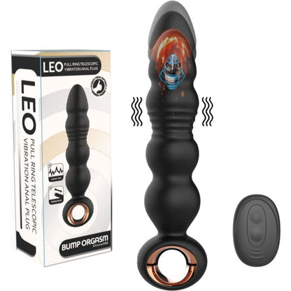 Plug Anal à Distance – Leo Thrusting | Vibrations & Va-et-Vient Secwell Sensations plus