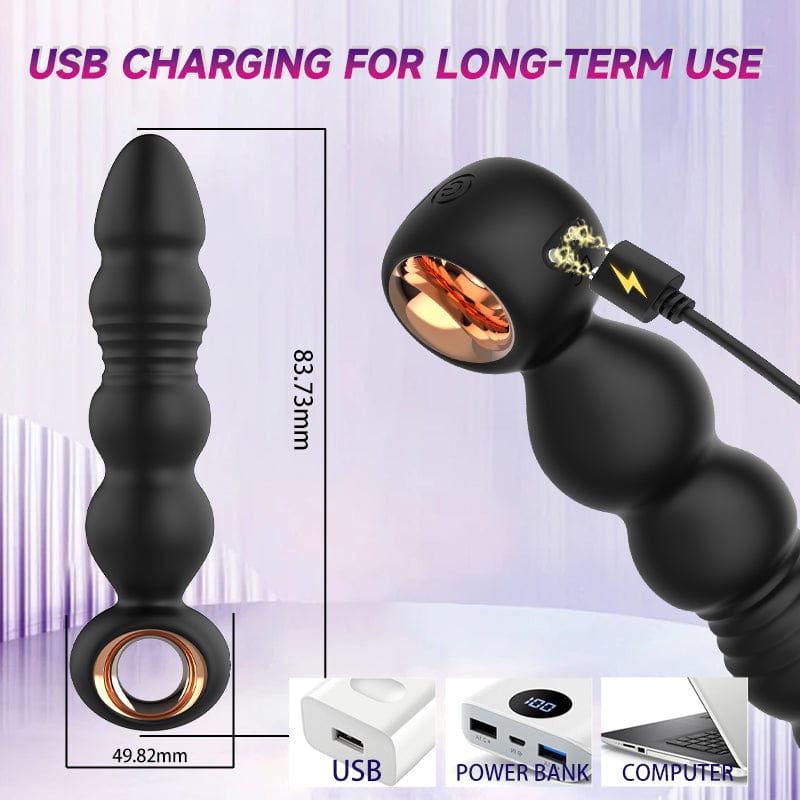 Plug Anal à Distance – Leo Thrusting | Vibrations & Va-et-Vient Secwell Sensations plus