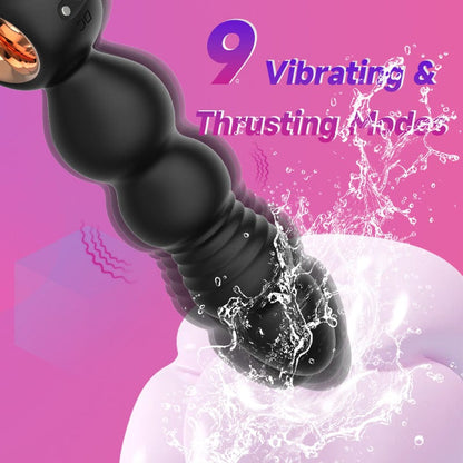 Plug Anal à Distance – Leo Thrusting | Vibrations & Va-et-Vient Secwell Sensations plus