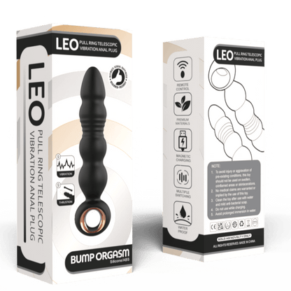 Plug Anal à Distance – Leo Thrusting | Vibrations & Va-et-Vient Secwell Sensations plus