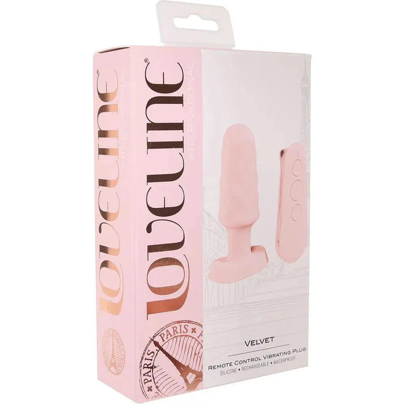 Plug Anal à Distance - Loveline Velvet | Précision, Plaisir & Élégance Loveline Sensations plus