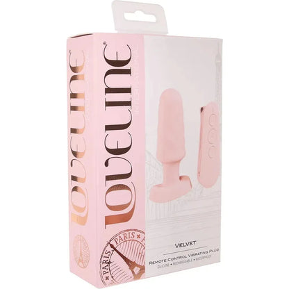 Plug Anal à Distance - Loveline Velvet | Précision, Plaisir & Élégance Loveline Sensations plus
