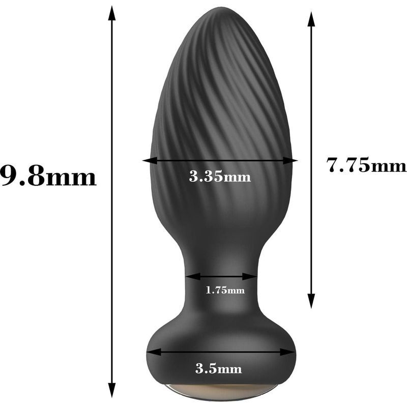 Plug Anal a Distance - Secwell - Twist 360° Anal Plug Training Secwell Sensations plus