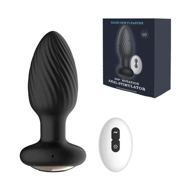 Remote Anal Plug - Secwell - Twist 360 Anal Plug Training Sensations Plus Remote Anal Plug - Secwell - Twist 360 Anal Plug Training Sensations Plus