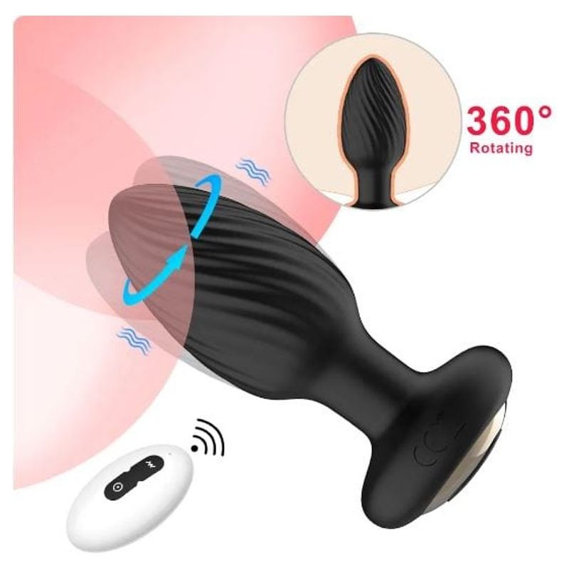 Plug Anal a Distance - Secwell - Twist 360° Anal Plug Training Secwell Sensations plus