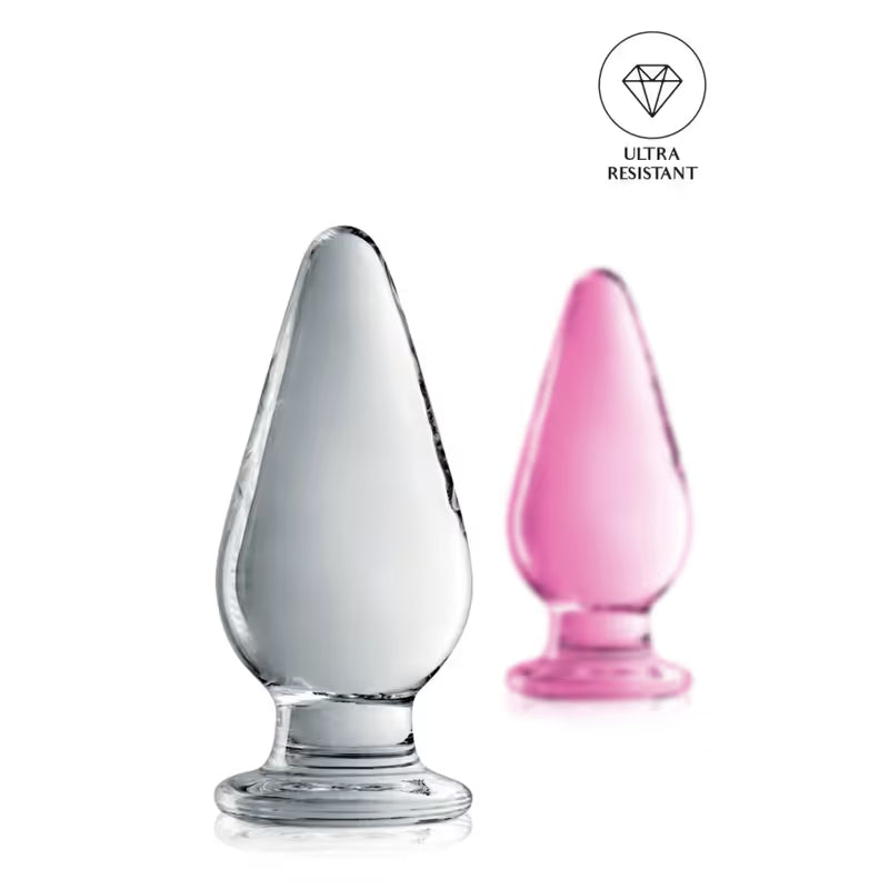 Plug Anal en Verre - Glossy Toys n°26 | Large 5 cm, Incassable, Résistant & Plaisir Intense