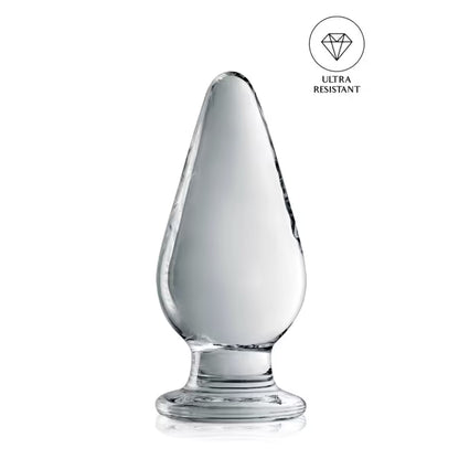 Plug Anal en Verre - Glossy Toys n°26 | Large 5 cm, Incassable, Résistant & Plaisir Intense