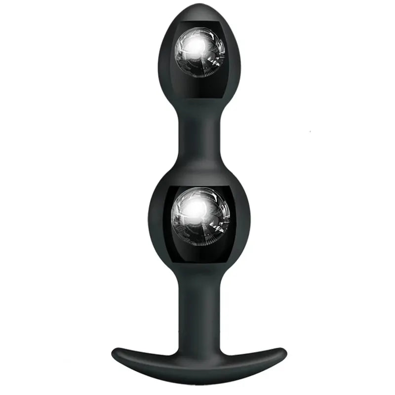 Plug Anal avec Billes – Pretty Love 12,5 cm | Silicone Doux, Ergonomique & Étanche Pretty Love Sensations plus