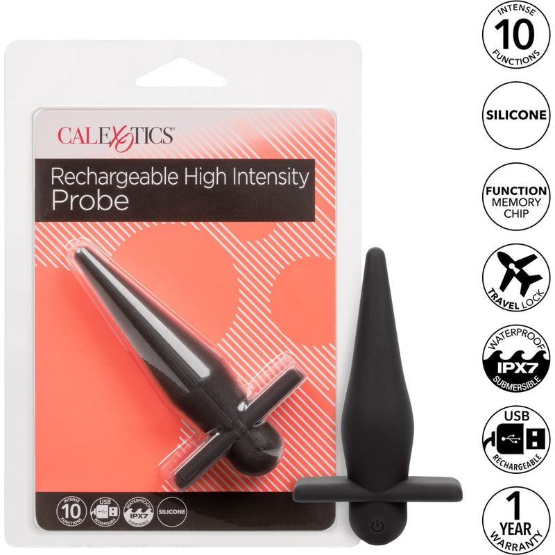 Plug Anal - Calexotics - Rechargeable High Intensity Probe CalExotics Sensations plus