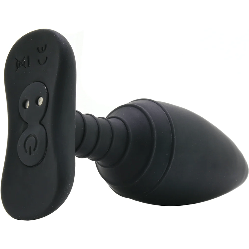 Plug Anal chauffant - Black Mont - Anal Libido Vibrant Black Mont Sensations plus