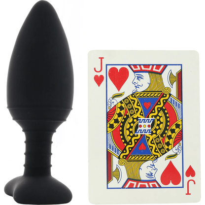 Plug Anal chauffant - Black Mont - Anal Libido Vibrant Black Mont Sensations plus