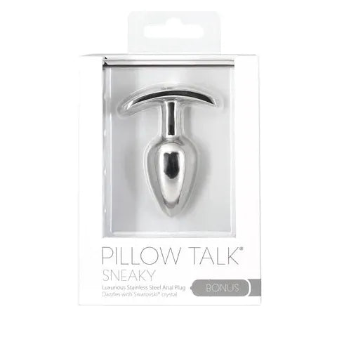 Plug Anal en Acier Inoxydable - Sneaky | Pillow Talk Pillow Talk Sensations plus