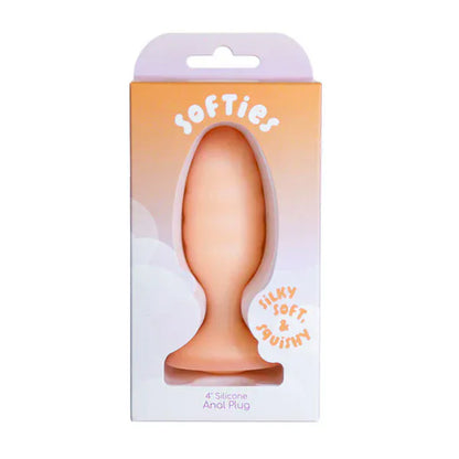 Plug Anal en Silicone - Softies 4” Anal Plug | Doux, Flexible, Sensations Plus Sensations plus