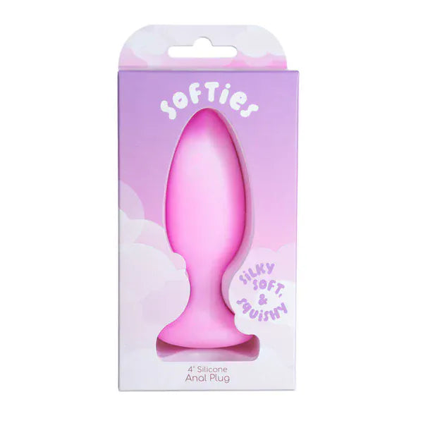 Plug Anal en Silicone - Softies 4” Anal Plug | Doux, Flexible, Sensations Plus Sensations plus