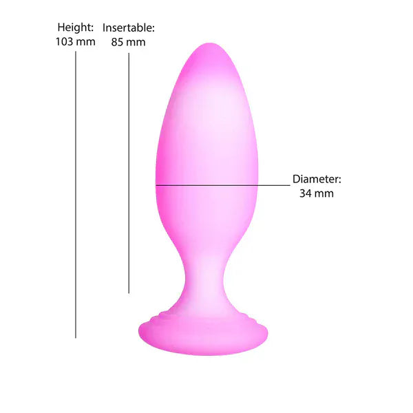 Plug Anal en Silicone - Softies 4” Anal Plug | Doux, Flexible, Sensations Plus Sensations plus
