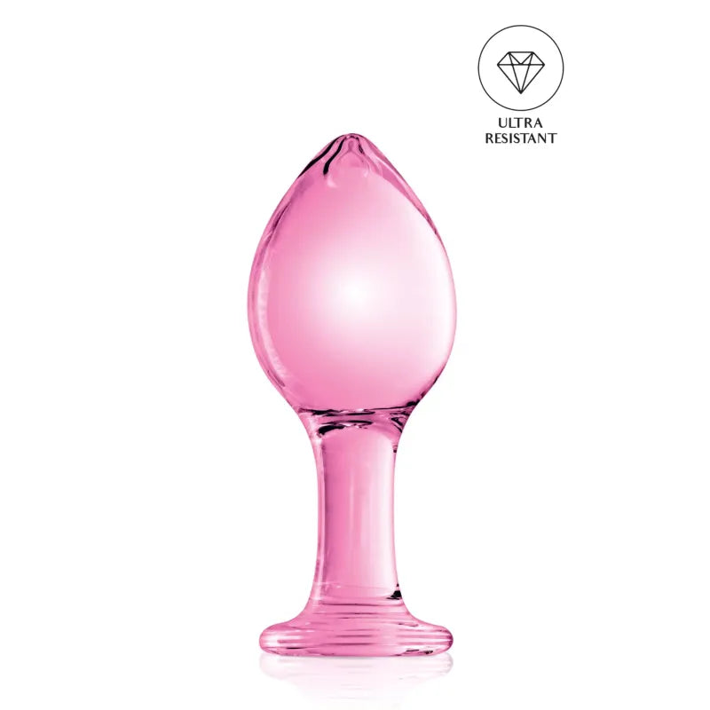 Plug Anal en Verre - Glossy n°32 | incassable, Jeu Thermique Froid ou Chaud Glossy Toys Sensations plus