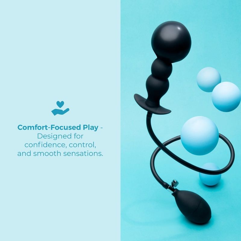 Plug Anal Gonflable - B-Vibe Beaded | Perlé & Progressive B-Vibe Sensations plus