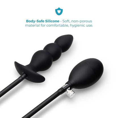 Plug Anal Gonflable - B-Vibe Beaded | Perlé & Progressive B-Vibe Sensations plus