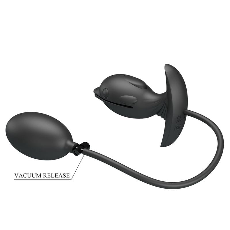 Plug Anal Gonflable Vibrant - Pretty Love Hanson | Pompe Intégrée & Rechargeable USB Pretty Love Sensations plus