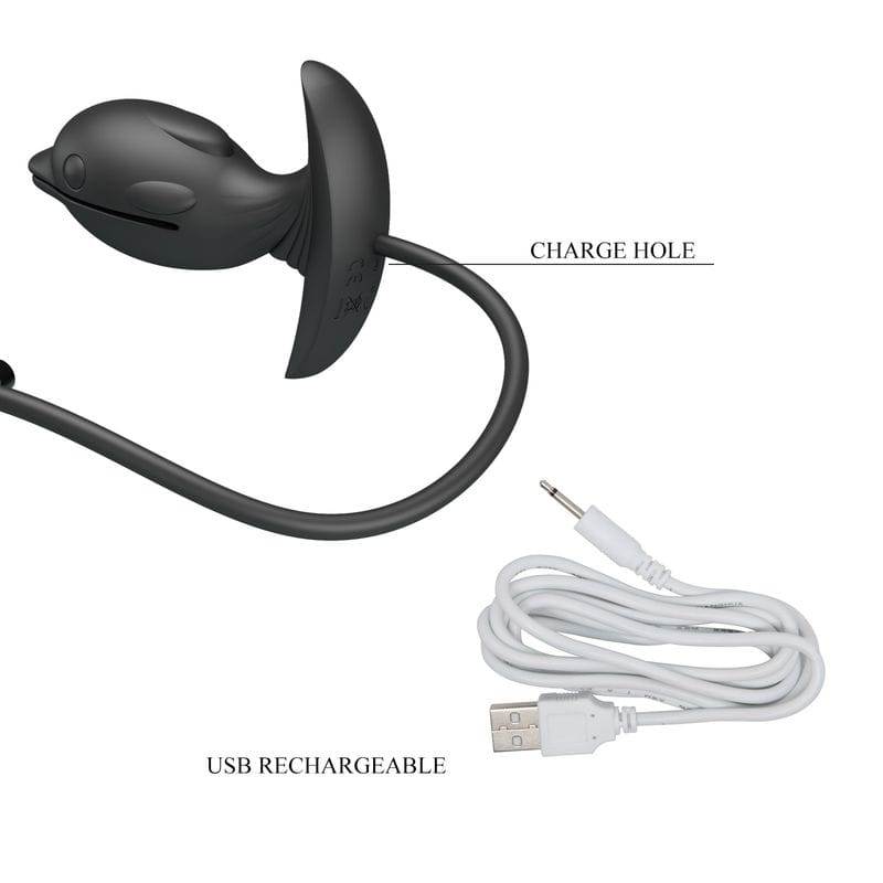 Plug Anal Gonflable Vibrant - Pretty Love Hanson | Pompe Intégrée & Rechargeable USB Pretty Love Sensations plus
