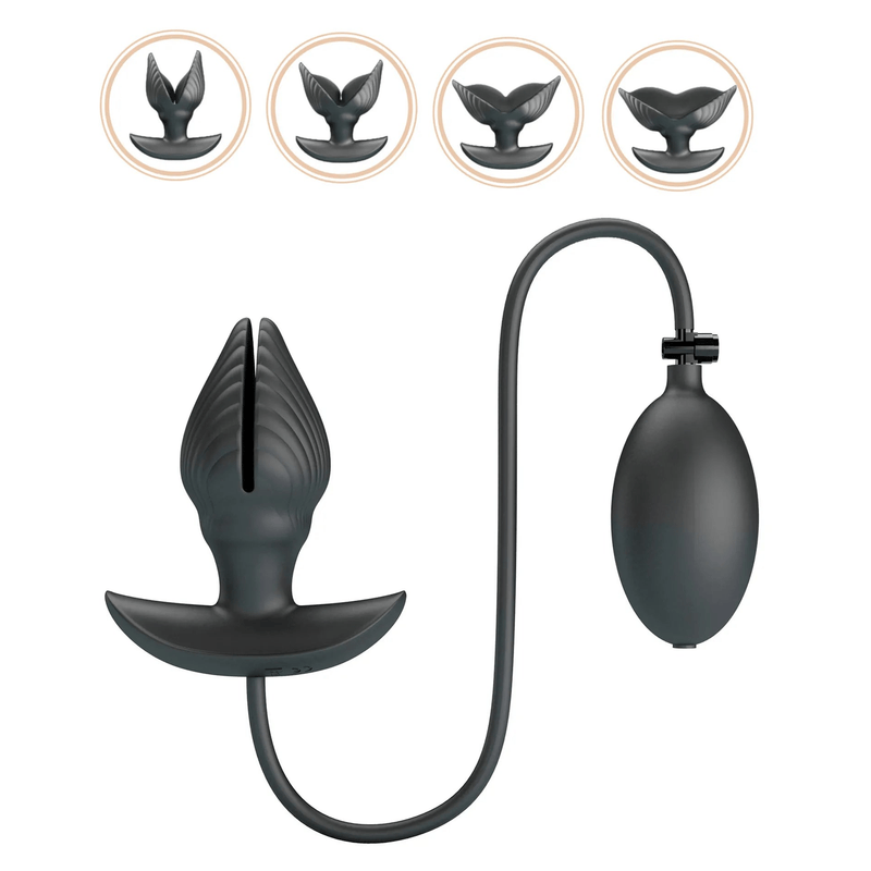 Plug Anal Gonflable Vibrant - Pretty Love Manson | Pompe Intégrée, & Rechargeable USB Pretty Love Sensations plus