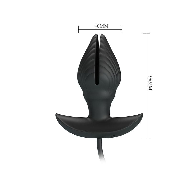 Plug Anal Gonflable Vibrant - Pretty Love Manson | Pompe Intégrée, & Rechargeable USB Pretty Love Sensations plus