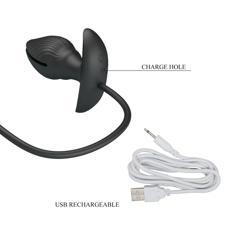 Plug Anal Gonflable Vibrant - Pretty Love Manson | Pompe Intégrée, & Rechargeable USB Pretty Love Sensations plus
