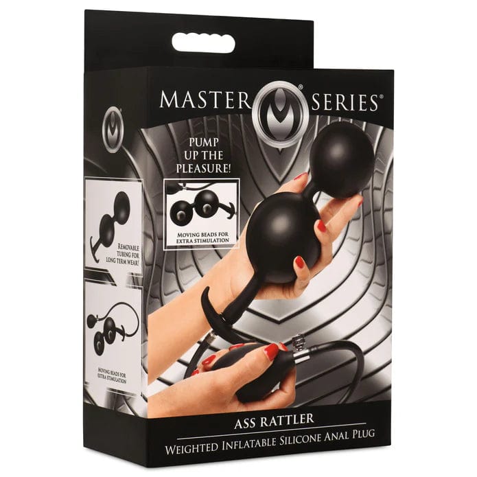 Plug Anal Gonflables - Master Series - Ass Rattler Inflatable Plug Sensations Plus Sensations plus