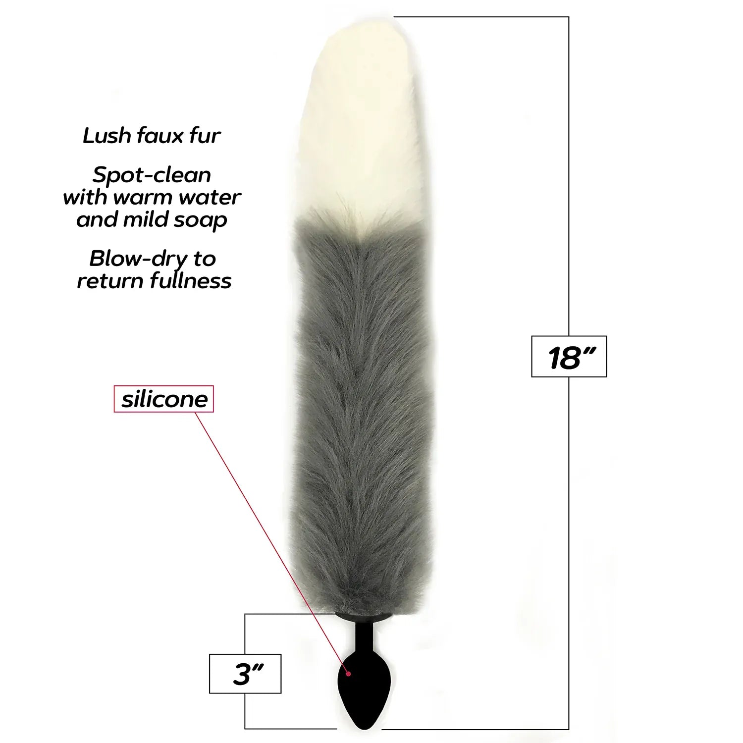Plug Anal & Queue de Renard - Foxy Fox Tail | Icon Brands Icon Brands Sensations plus
