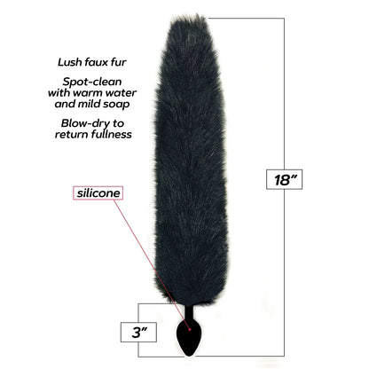 Plug Anal & Queue de Renard - Foxy Fox Tail | Icon Brands Icon Brands Sensations plus