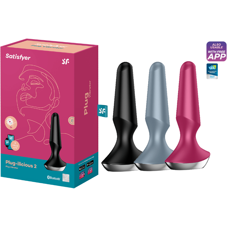 Plug Anal - Satisfyer - Plug-ilicious 2 Satisfyer Sensations plus