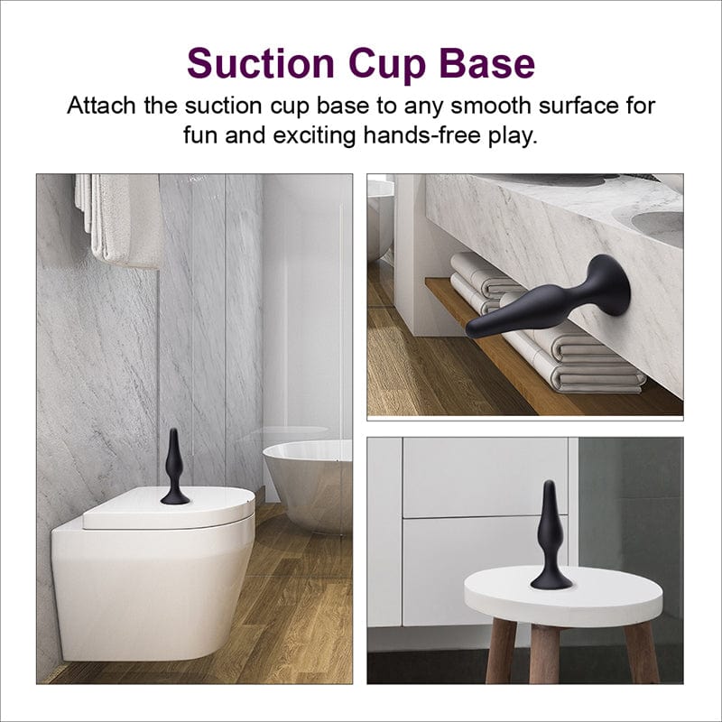 Plug Anal Silicone - Soft Plug | Ventouse Puissante & Diamètre Progressif Glamy Sensations plus