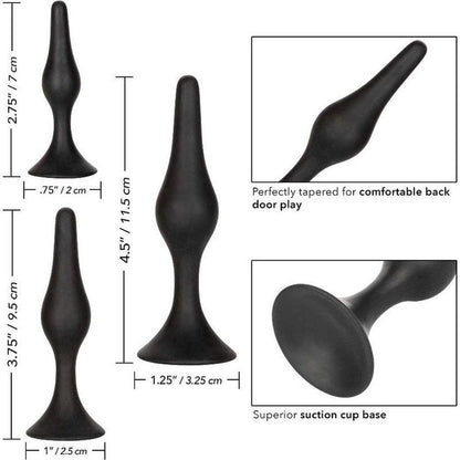 Plug Anal Silicone - Soft Plug | Ventouse Puissante & Diamètre Progressif Glamy Sensations plus
