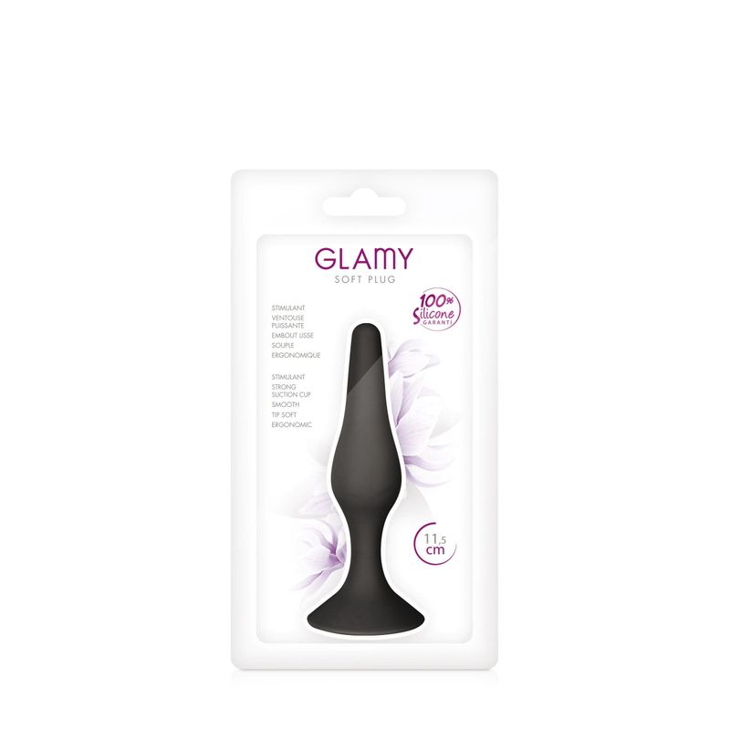 Plug Anal Silicone - Soft Plug | Ventouse Puissante & Diamètre Progressif Glamy Sensations plus