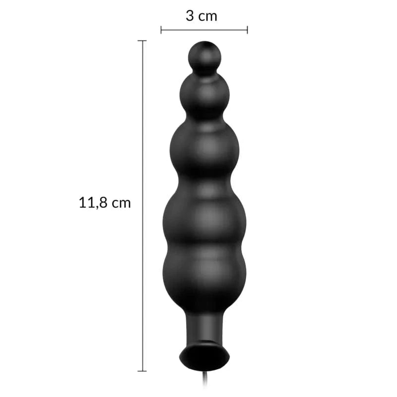 Plug Anal Vibrant à Boules Progressives - Pretty Love | 12 Modes, Silicone Waterproof Pretty Love Sensations plus