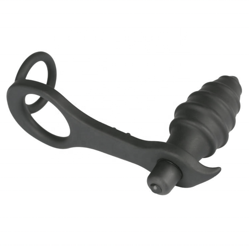 Plug Anal Vibrant & Anneau Double - Blue Junker | Stimulation Interne & Massage du Périnée Blue Junker Sensations plus