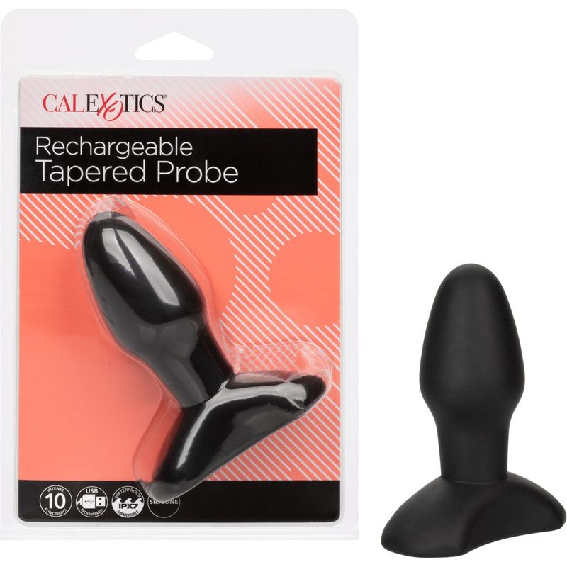 Plug Anal Vibrant - Calexotics - Rechargeable Tapered Probe CalExotics Sensations plus