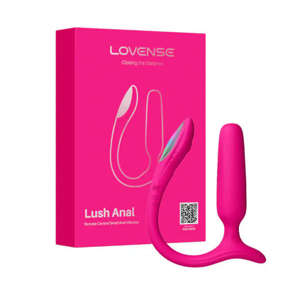 Plug Anal Vibrant Connecté - Lovense Lush Anal | 7 500 Vibrations par Minute & Silencieux lovense Sensations plus